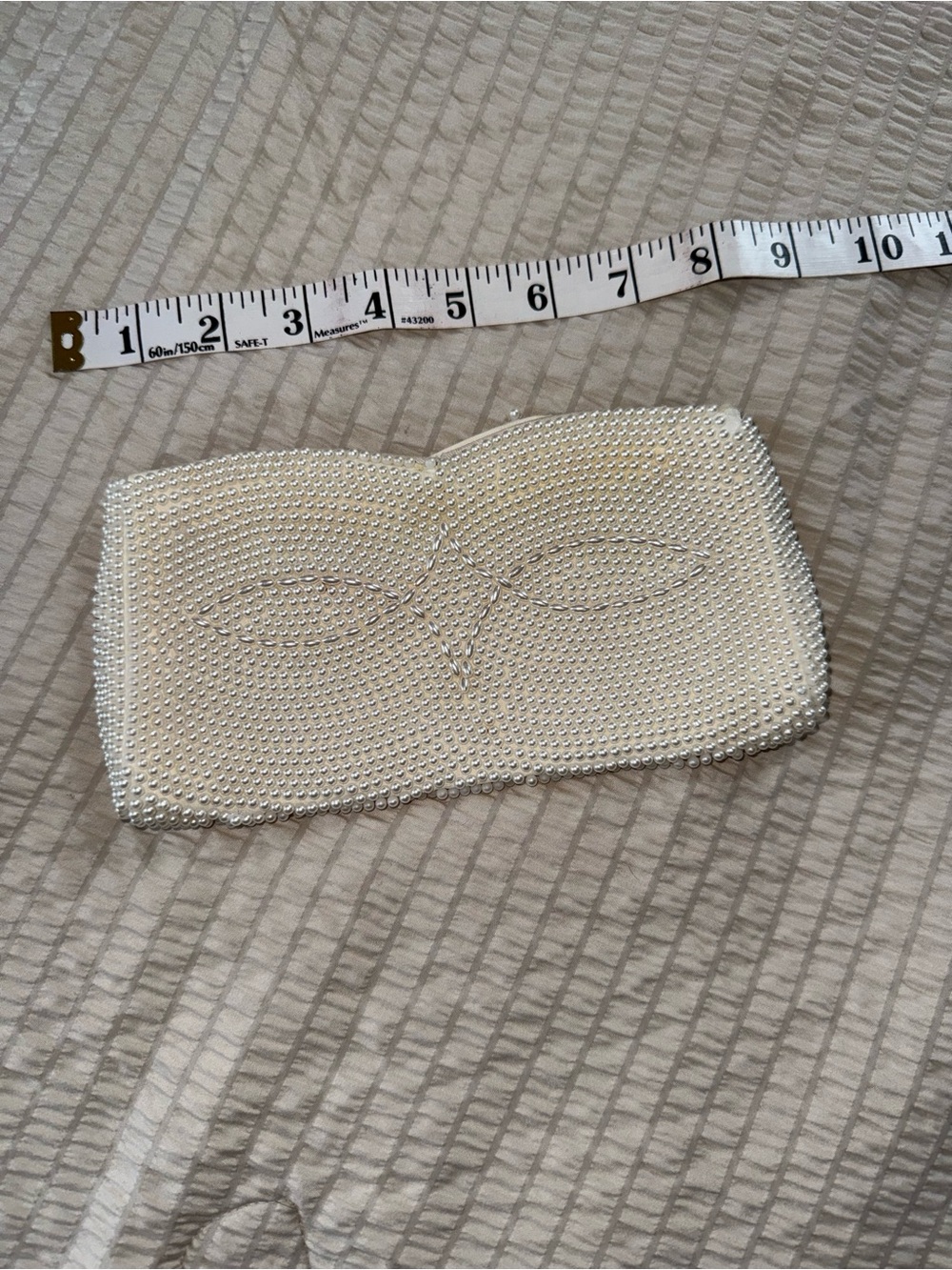Vintage Pearl Beaded Clutch Bags by Susan